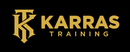 Karras Training KT logo with clean gold wordmark